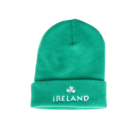 Ireland Beanie Hat Green - Heritage Of Scotland - GREEN