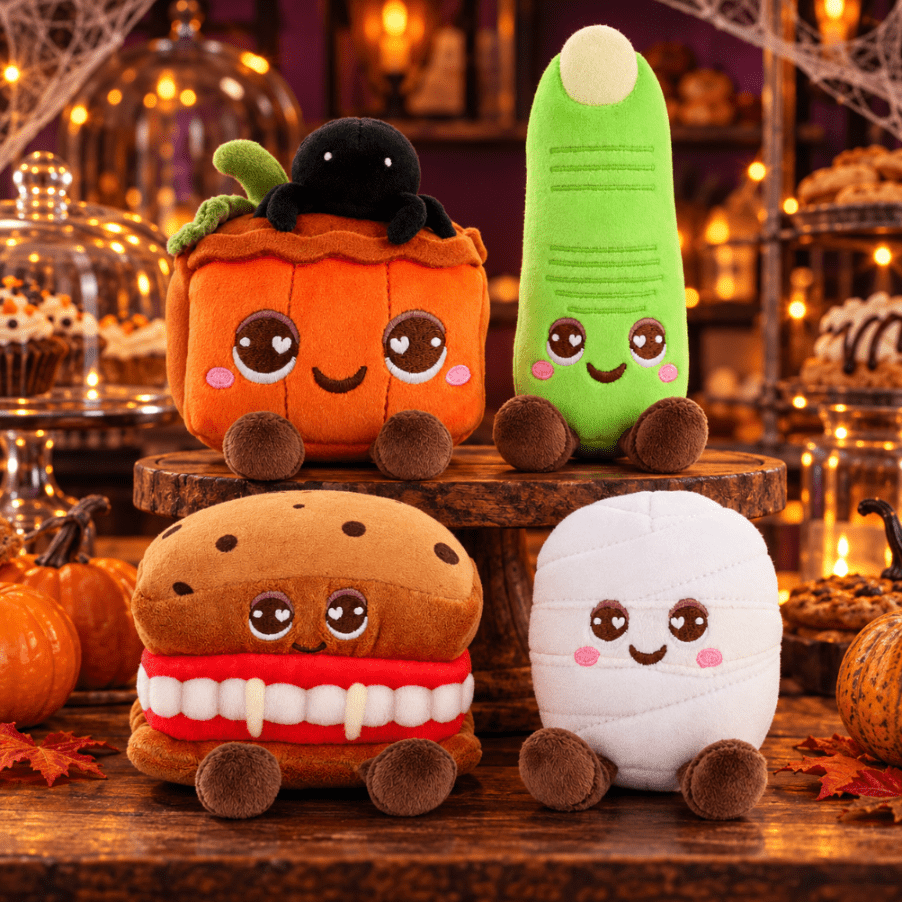 Keel Toys Halloween Bakery Treats Soft Toys - Scented Plush - Spooky s'more - Heritage Of Scotland -