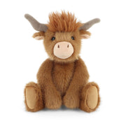 Keel Toys Keeleco Enchanted Highland Cow Plush 20cm - Heritage Of Scotland -