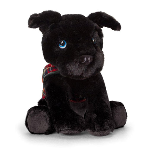 Keel Toys Keeleco Scottie Dog in Tartan Coat Plush 20cm - Heritage Of Scotland -