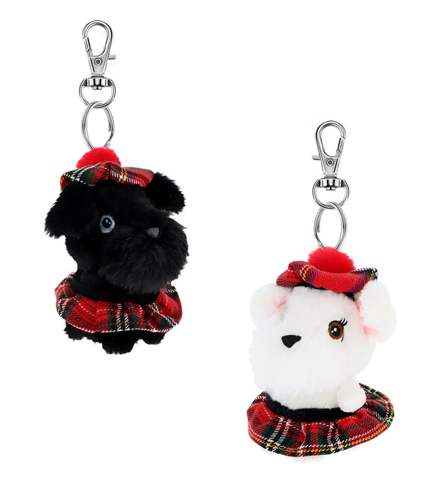 Keeleco Adoptable Westie&Scotty Keyring - Heritage Of Scotland - N/A