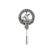 Keith Clan Badge, Kilt Pin, Lapel Pin, Cufflinks, Keyring/Key Fob & Gift Set — Fine Pewter by Art Pewter — Made in Scotland (Shiny Finish) - Heritage Of Scotland - Lapel Pin