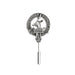 Keith Clan Badge, Kilt Pin, Lapel Pin, Cufflinks, Keyring/Key Fob & Gift Set — Fine Pewter by Art Pewter — Made in Scotland (Shiny Finish) - Heritage Of Scotland - Lapel Pin
