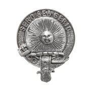 Kerr Clan Badge, Kilt Pin, Lapel Pin, Cufflinks, Keyring/Key Fob & Gift Set — Fine Pewter by Art Pewter — Made in Scotland (Shiny Finish) - Heritage Of Scotland - Badge