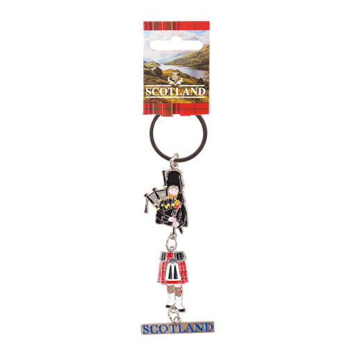 Keyring - Piperman/ Scotland - Heritage Of Scotland - NA