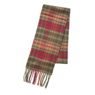 Kids 100% Lambswool Tartan Mini Scarf – Soft Children’s Wool Scarf - BUCHANAN AUTUMN - Heritage Of Scotland -