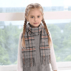 Kids 100% Lambswool Tartan Mini Scarf – Soft Children’s Wool Scarf - THOMSON GREY - Heritage Of Scotland -