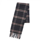 Kids 100% Lambswool Tartan Mini Scarf – Soft Children’s Wool Scarf - THOMSON NAVY - Heritage Of Scotland -