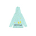 Kids Edinburgh 3D Puff Hoodie Aqua - Heritage Of Scotland - AQUA