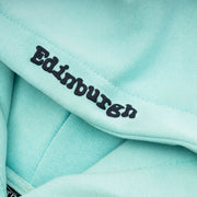 Kids Edinburgh 3D Puff Hoodie Aqua - Heritage Of Scotland - AQUA