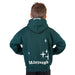Kids Edinburgh 3D Puff Print Hoodie Teal – Children’s Hooded Sweatshirt - Heritage Of Scotland - TEAL