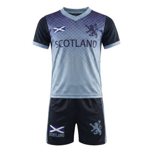 Kids Grey Scotland Football Kit - Heritage Of Scotland - 3 - 4 Years