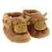 Kids Highland Cow Bootees – Soft Novelty Baby Booties - Heritage Of Scotland - 0 - 6m