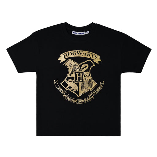Kids Hogwarts Tshirt - Heritage Of Scotland - BLACK