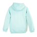 Kids Pastel Highland Cow Hoodie Aqua – Warm Scotland Hoodie for Children - Heritage Of Scotland - AQUA