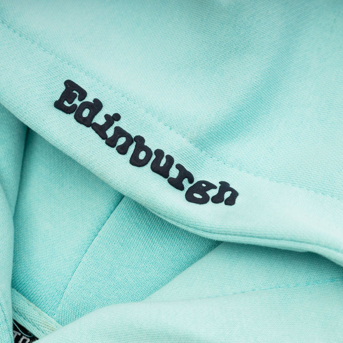 Kids Scotland 3D Puff Hoodie Aqua - Heritage Of Scotland - AQUA