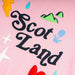 Kids Scotland 3D Puff Hoodie Cherry Blossom Pink - Heritage Of Scotland - CHERRY BLOSSOM PINK