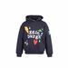 Kids Scotland 3D Puff Hoodie Navy – Children’s Hooded Sweatshirt - Heritage Of Scotland - 0 - 1 YEARS