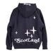 Kids Scotland 3D Puff Print Hoodie Navy – Children’s Hooded Sweatshirt - Heritage Of Scotland - 0 - 1 YEARS