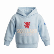 Kids Scotland Est 1314 The Brave Hoodie Baby Blue - Heritage Of Scotland - 1 - 2 Years