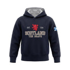Kids Scotland Est 1314 The Brave Hoodie Navy - Heritage Of Scotland - 1 - 2 Years