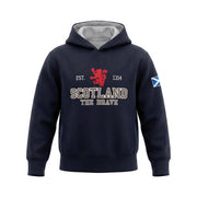 Kids Scotland Est 1314 The Brave Hoodie Navy - Heritage Of Scotland - 1 - 2 Years