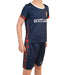 Kids Scotland Football Kit - Heritage Of Scotland - NAVY/RED