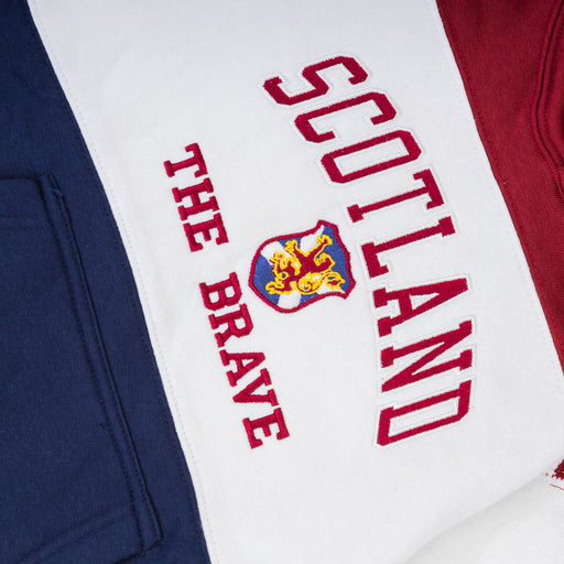 Kids Scotland The Brave 3 Pl Hooded Top - Heritage Of Scotland - MAROON/WHITE/NAVY