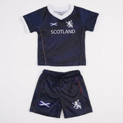 Kids Seyer Scotland Football Suit – Junior Scotland Kit - Heritage Of Scotland - 0 - 6 MONTHS