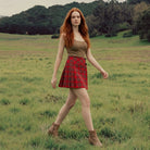 Ladies Deluxe Billie Kilted Skirt Stewart Royal - Heritage Of Scotland - Stewart Royal