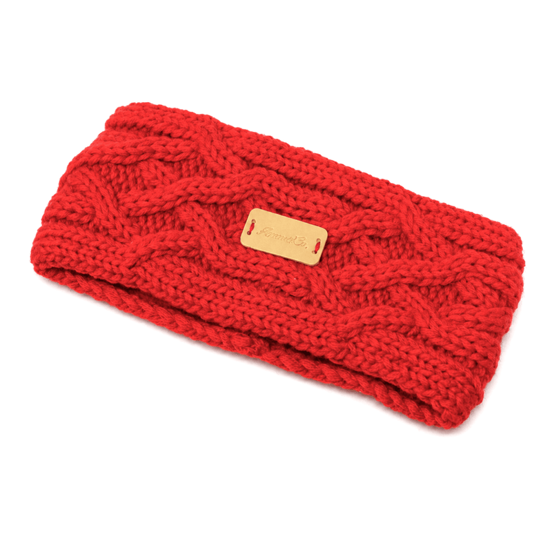 Ladies Handband - Heritage Of Scotland - Red