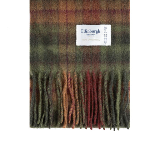 Lambswool Tartan Mini Scarf Buchanan Autumn - Heritage Of Scotland - BUCHANAN AUTUMN