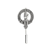 Lamont Clan Badge, Kilt Pin, Lapel Pin, Cufflinks, Keyring/Key Fob & Gift Set — Fine Pewter by Art Pewter — Made in Scotland (Shiny Finish) - Heritage Of Scotland - Lapel Pin
