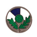 Lapel Badge Open Crest Thistle - Heritage Of Scotland - NA