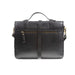 Large Satchel Black - Heritage Of Scotland - BLACK