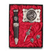 Leslie Clan Badge, Kilt Pin, Lapel Pin, Cufflinks, Keyring/Key Fob & Gift Set — Fine Pewter by Art Pewter — Made in Scotland (Shiny Finish) - Heritage Of Scotland - Gift Set