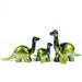 Lime Nessie Dinosaur Large 13 Cm - Heritage Of Scotland - LIME