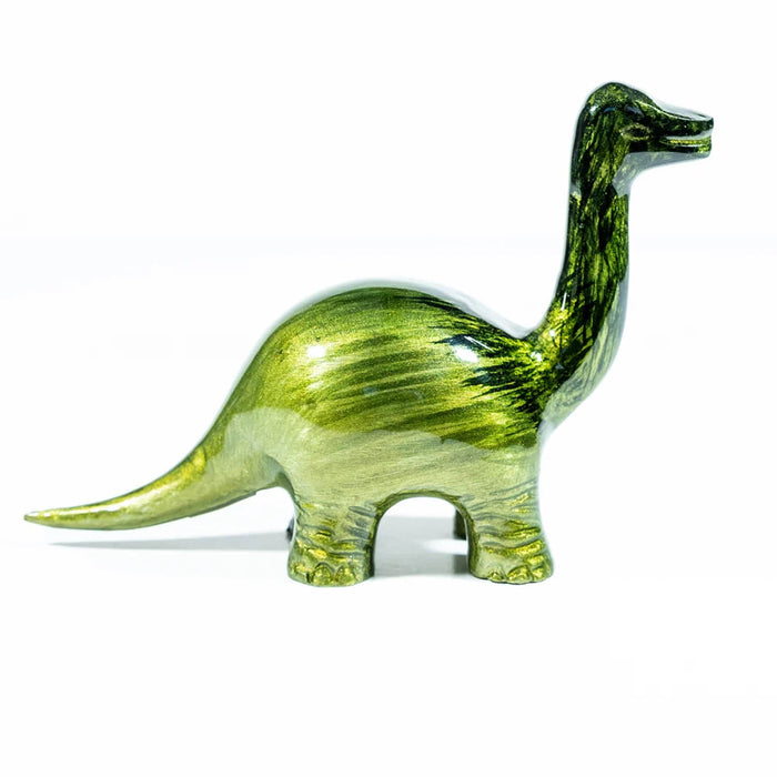 Lime Nessie Dinosaur Large 13 Cm - Heritage Of Scotland - LIME