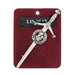 Lindsay Clan Badge, Kilt Pin, Lapel Pin, Cufflinks, Keyring/Key Fob & Gift Set — Fine Pewter by Art Pewter — Made in Scotland (Shiny Finish) - Heritage Of Scotland - Kilt Pin