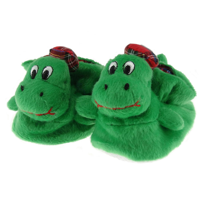 Loch Ness Monster Novelty Bootees – Cute Kids Footwear Gift - Heritage Of Scotland - 0 - 6m
