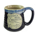 Loch Ness Monster Stoneware Mug – Scottish Novelty Gift - Heritage Of Scotland - Blue