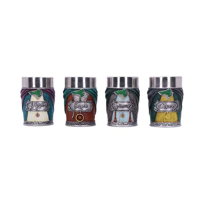 Lotr Hobbit Shot Glass Set (Set Of 4) - Heritage Of Scotland - NA