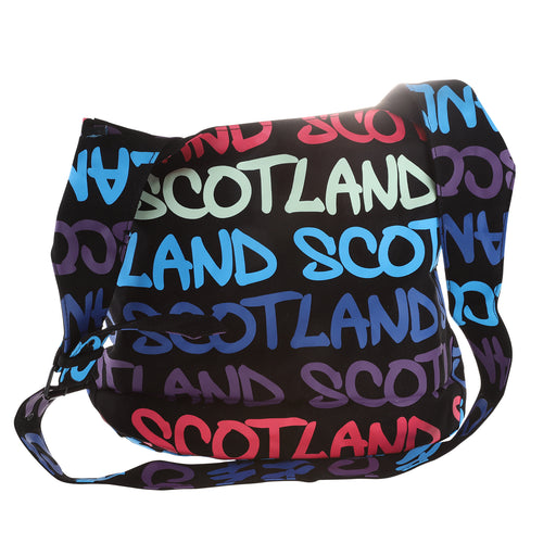 Louise Sling Bag Scotland - Heritage Of Scotland - BLACK/GREEN MULTI