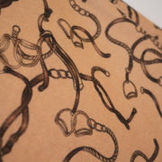 Luxury Chain Print Cashmere Cape – CAMEL - Heritage Of Scotland -