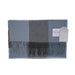 Luxury Lambswool Wide Scarf - Pure Wool - Heritage Of Scotland - 3 SQUARE BLUE