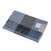 Luxury Lambswool Wide Scarf - Pure Wool - Heritage Of Scotland - 3 SQUARE BLUE