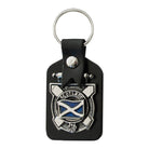 MacAlister Clan Badge, Kilt Pin, Lapel Pin, Cufflinks, Keyring/Key Fob & Gift Set — Fine Pewter by Art Pewter — Made in Scotland (Shiny Finish) - Heritage Of Scotland - Keyring / Key Fob