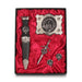 MacDonald of Clanranald Clan Badge, Kilt Pin, Lapel Pin, Cufflinks, Keyring/Key Fob & Gift Set — Fine Pewter by Art Pewter — Made in Scotland (Shiny Finish) - Heritage Of Scotland - Gift Set