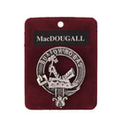 MacDougall Clan Badge, Kilt Pin, Lapel Pin, Cufflinks, Keyring/Key Fob & Gift Set — Fine Pewter by Art Pewter — Made in Scotland (Shiny Finish) - Heritage Of Scotland - Badge