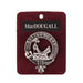 MacDougall Clan Badge, Kilt Pin, Lapel Pin, Cufflinks, Keyring/Key Fob & Gift Set — Fine Pewter by Art Pewter — Made in Scotland (Shiny Finish) - Heritage Of Scotland - Badge